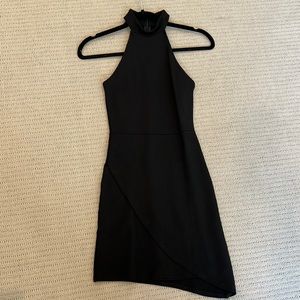 Asymmetrical zipper forever 21 dress